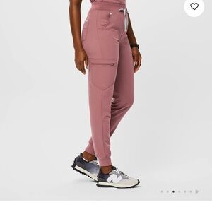 High Waisted Zamora Jogger Scrub Pants